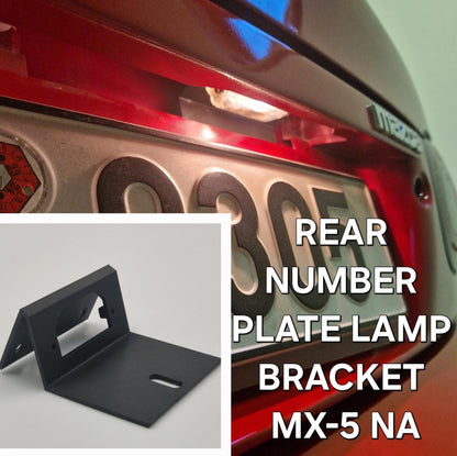 Mazda MX-5 NA / Miata MK1 — Rear Number Plate Light Bracket (1989–1997)