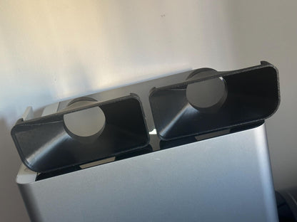 BMW E36 Fog Light Brake Duct: 3D Printed 70mm Outlet (L+R Set)