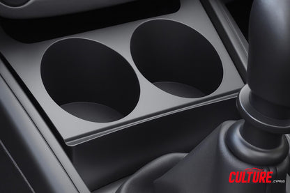 Renault Megane 3 Cup Holder Insert | 2 Versions: Standard Tight-Fit + Large XL Mugs | 2008–2016