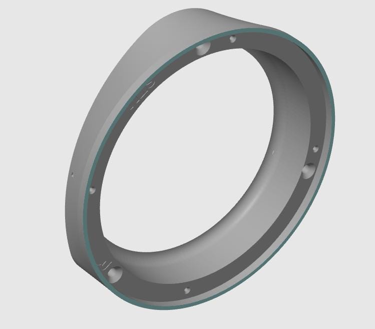 MR2 MK2 Door Speaker Adapters – 165mm, OEM-Style Mount, L/R Pair