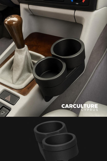 BMW E34 Cup Holder: 3D-Printed Center Console Insert