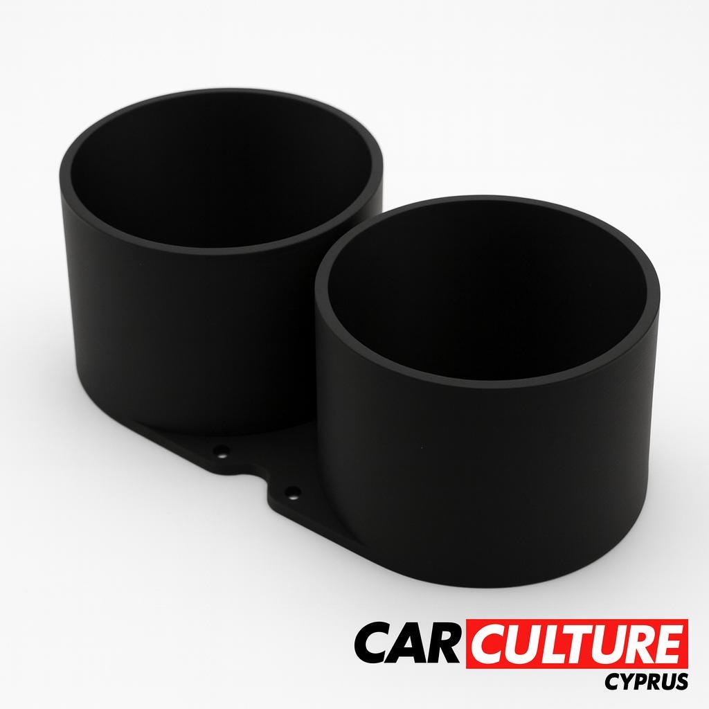 Polaris RZR Cup Holder | Between-Seat Mount | black