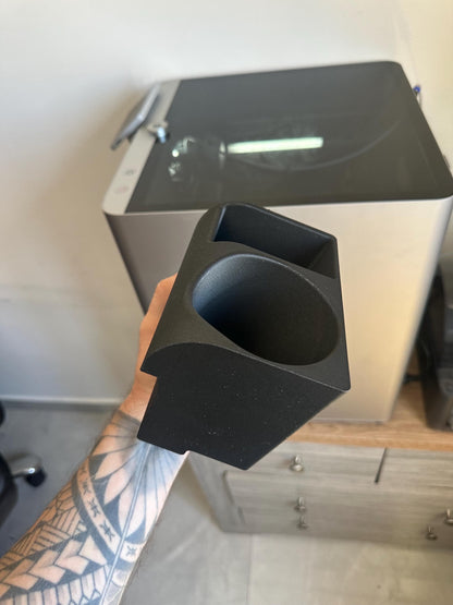 BMW E46 Rear Ashtray Delete – Cup Holder + Storage Insert (1998–2006)