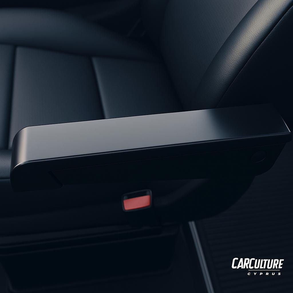 Replacement Mercedes Armrest Pad for T1N (2002–2006) / Dodge Sprinter Vans black