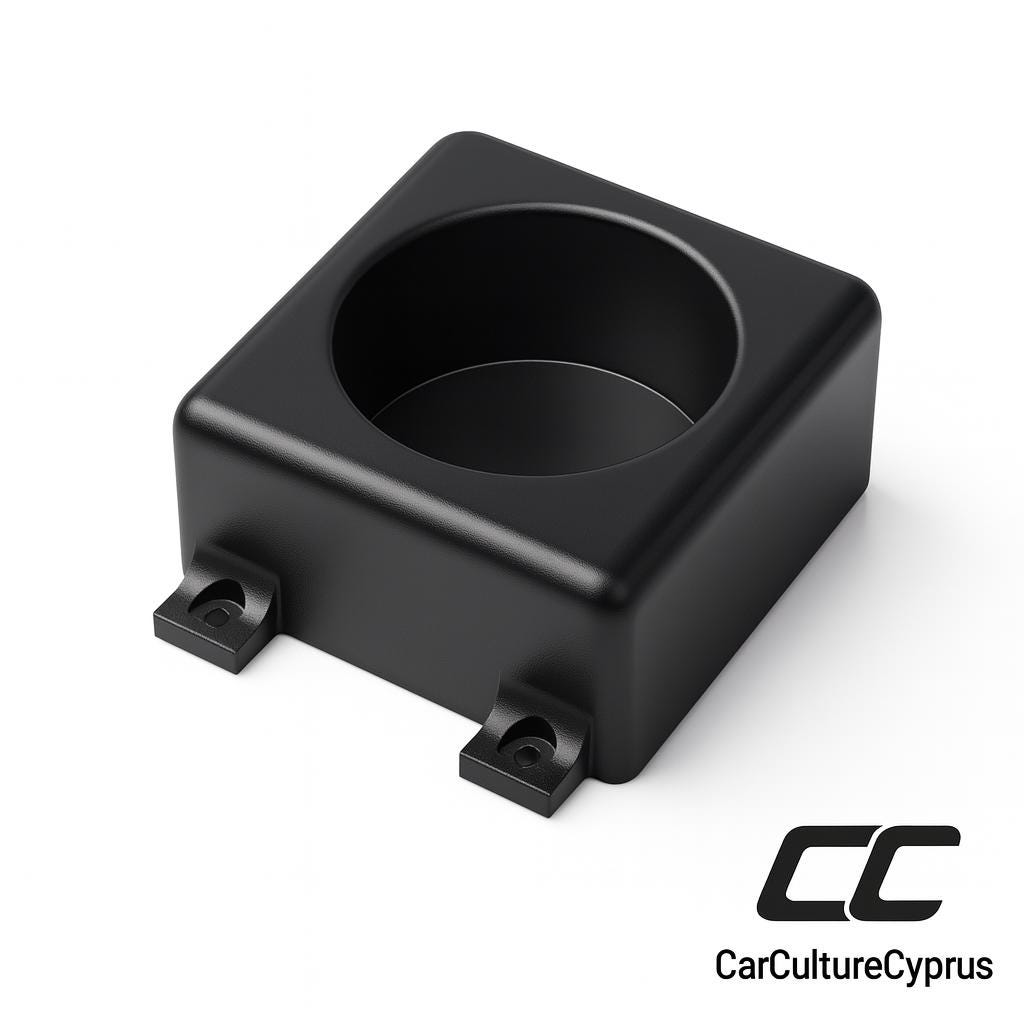 Toyota MR2 SW20 Cup Holder | Center Console Single Holder Insert | Fits 1990–1999