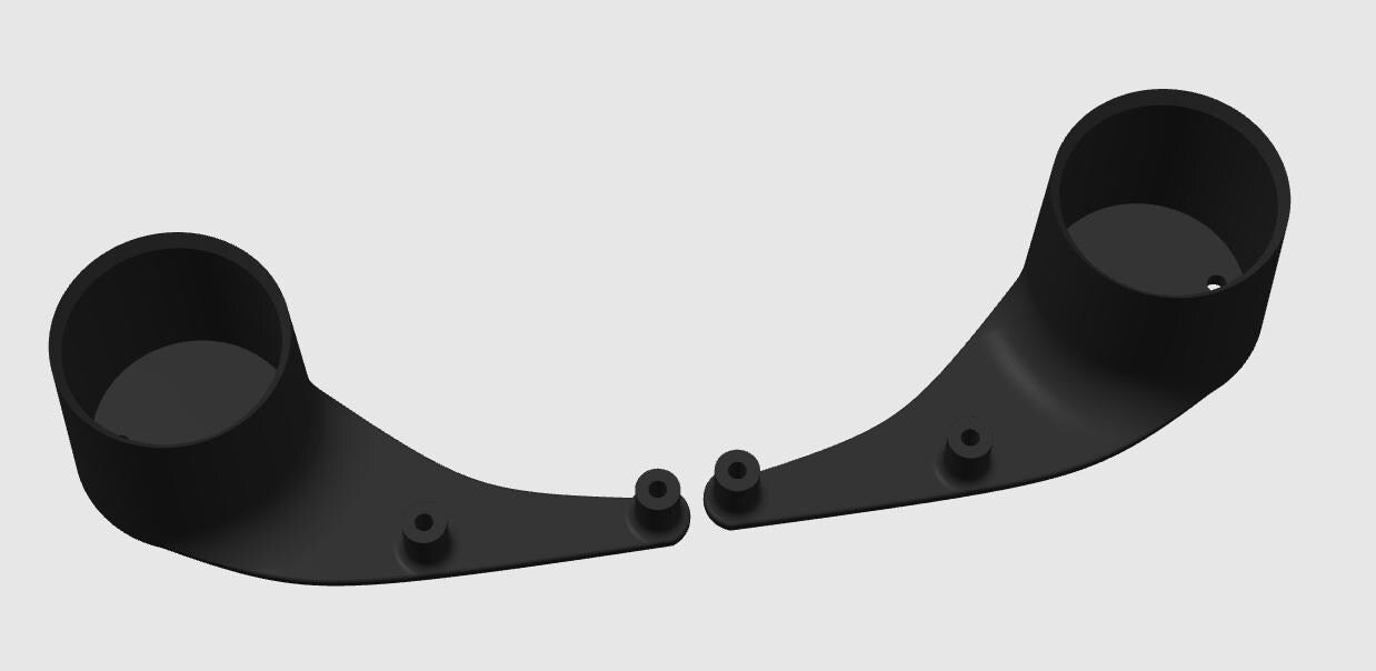 52mm Gauge Mount Set for Mini Cooper R50/R53