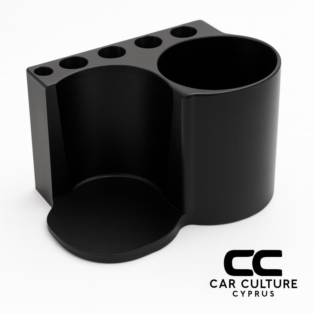 FX37 / G37 Cup Holder – Drop-In Replacement (Two Versions Available) black