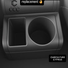 BMW E46 Rear Ashtray Delete – Cup Holder + Storage Insert (1998–2006)