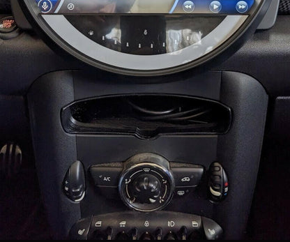Mini Cooper R56 Stereo Storage Pocket – Fits Center Console After Head Unit Removal