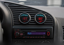 BMW E36 Center Vent Gauge Pod: 52mm/60mm Holder - Black