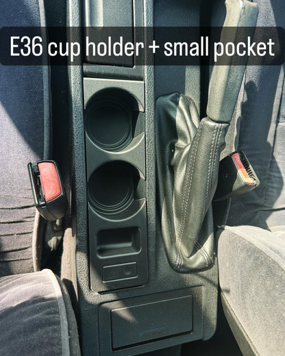 BMW E36 Cup Holder: 3D-Printed Center Console Insert