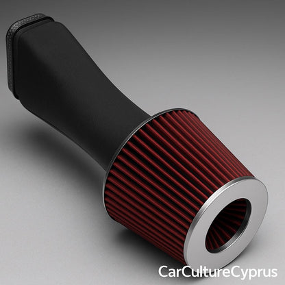 BMW E90 E91 Air Intake Hose Adapter: 75mm High-Flow Filter black