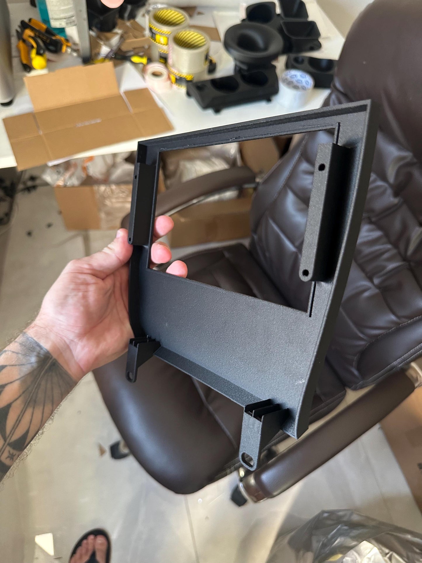 S14a Nissan Silvia 200SX Double DIN Dashboard Panel - 3D Printed