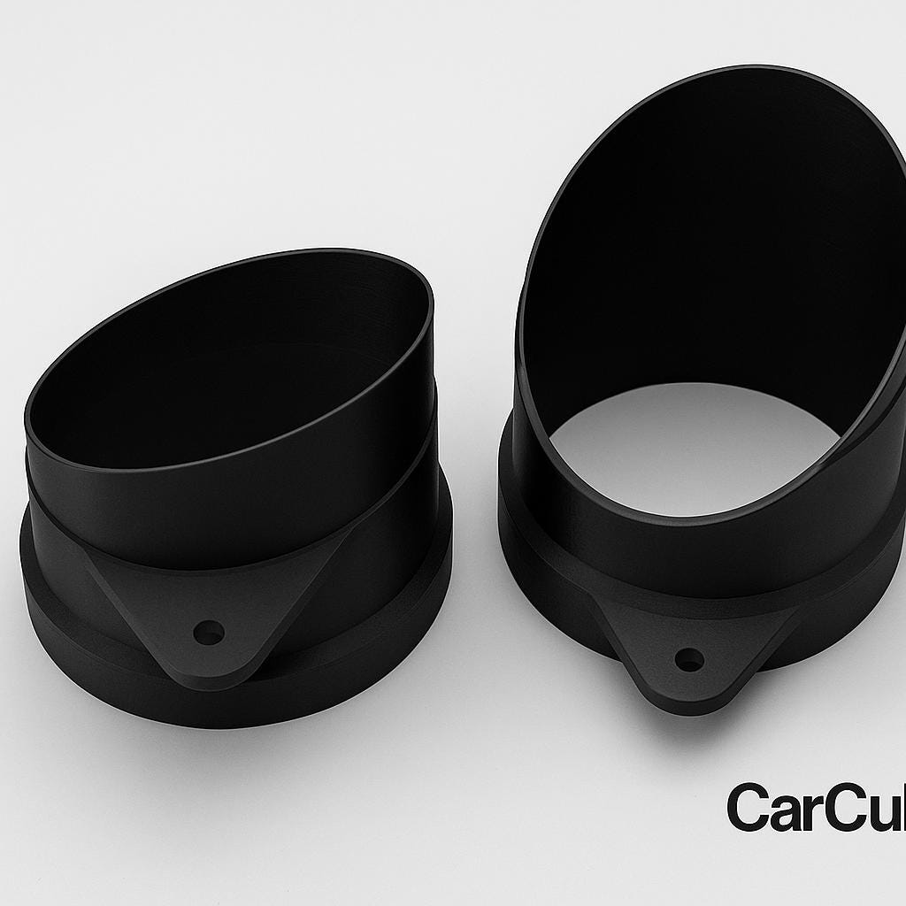 Renault Clio 2 RS Phase 2&3 Air Intake | 102mm or 80mm Version | black