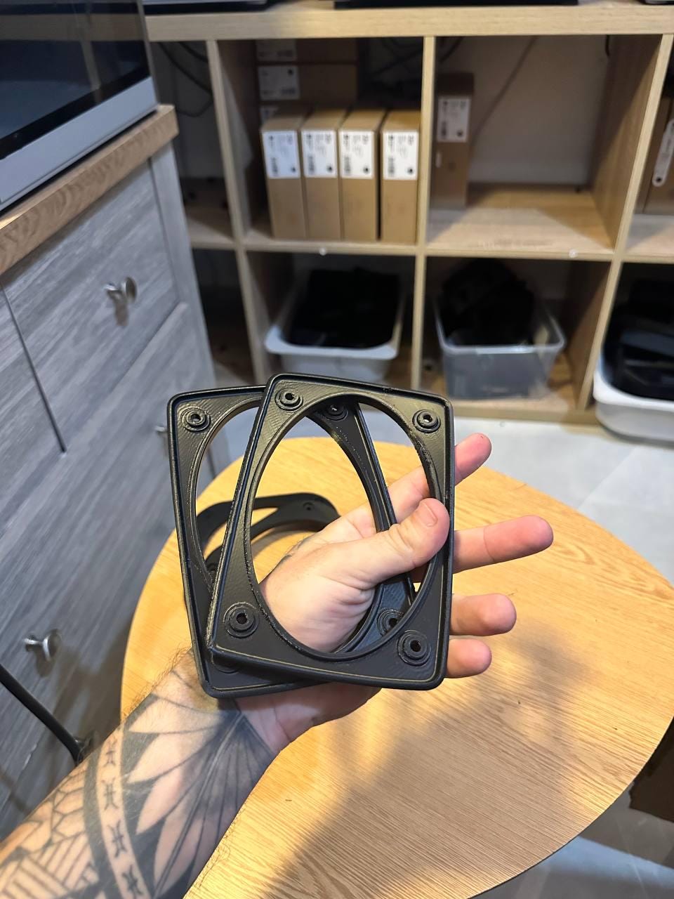 Porsche 911 Speaker Trim Set | Front & Rear Surrounds | OEM-Style ASA Replacement black