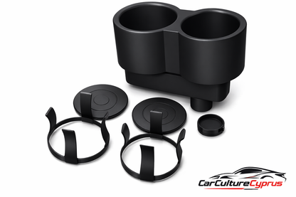 Porsche 911 (991) Rear Cup Holder – Dual Drink Holder Complete Kit