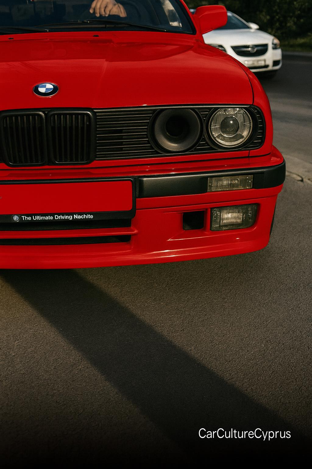BMW E30 Intake Duct: High Beam Delete, Track/Drift Mod Black