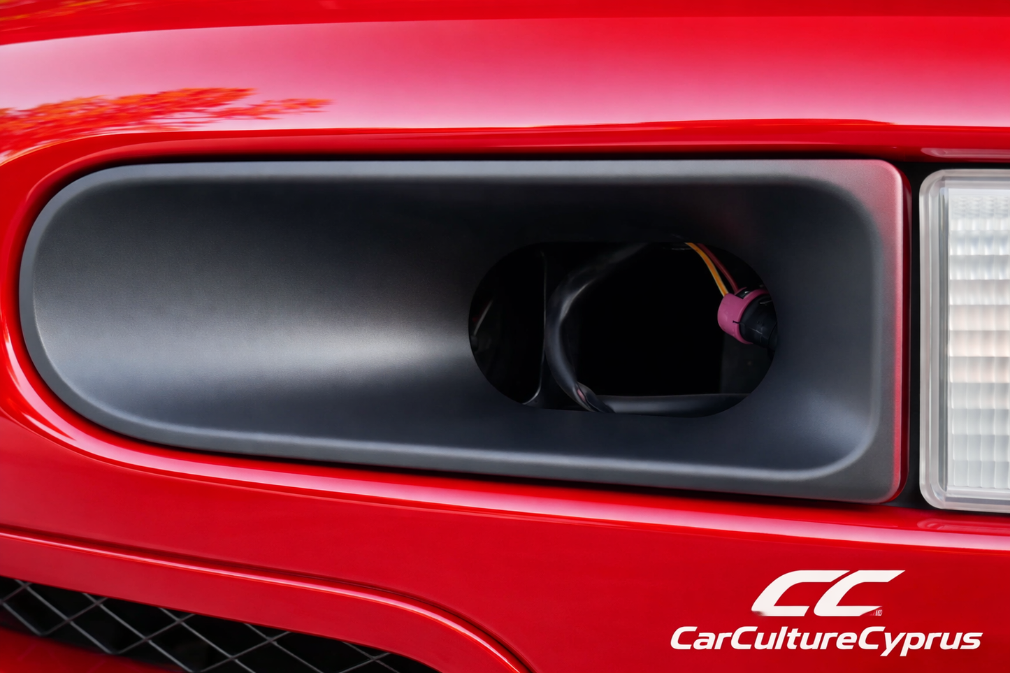 Porsche 993 Front Fog Light Brake Duct Set – Left & Right Pair