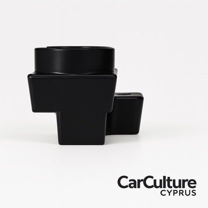 Mercedes 190E Front-Position Cup Holder – Optimized for Comfort & Access black