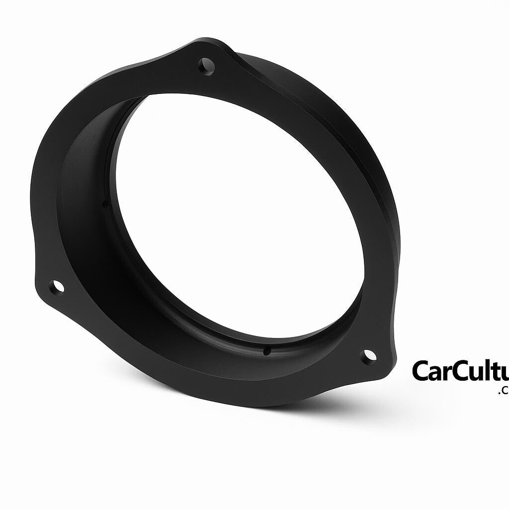 Opel Astra H 5D Rear 130mm Speaker Adapter Rings |  [Set of 2] black