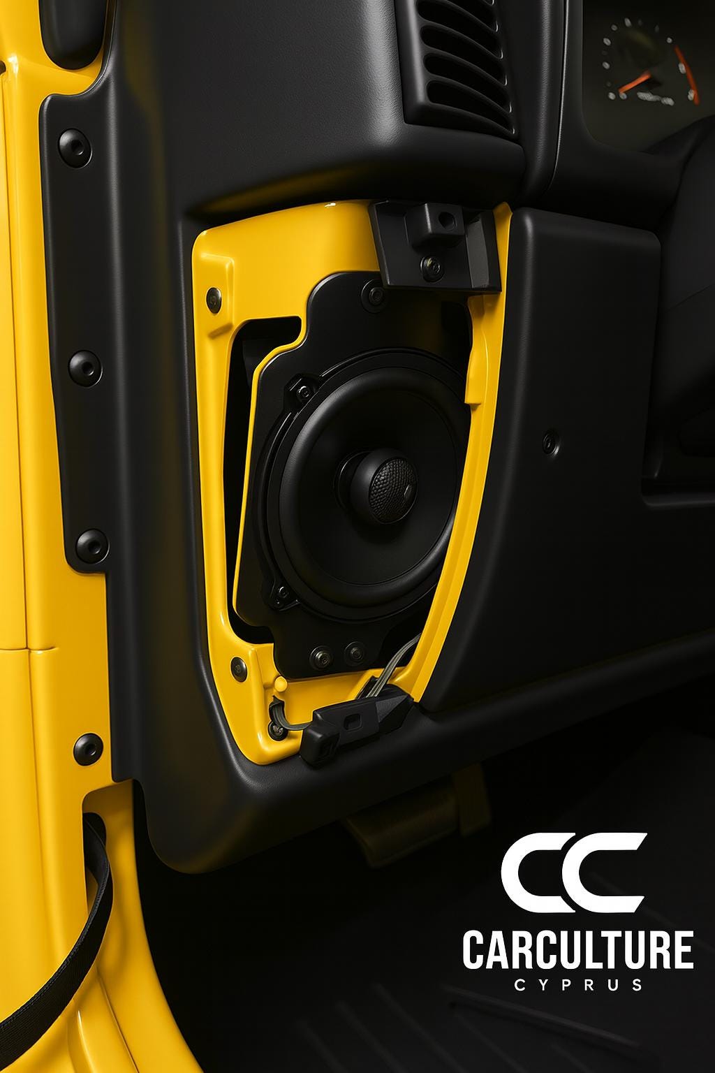 Jeep TJ 5.25” In-Dash Speaker Pods — Left & Right