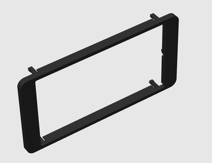 Mitsubishi Double DIN Radio Adapter — MMCS Dash Retention (Lancer / Outlander / ASX — 2008–2016)