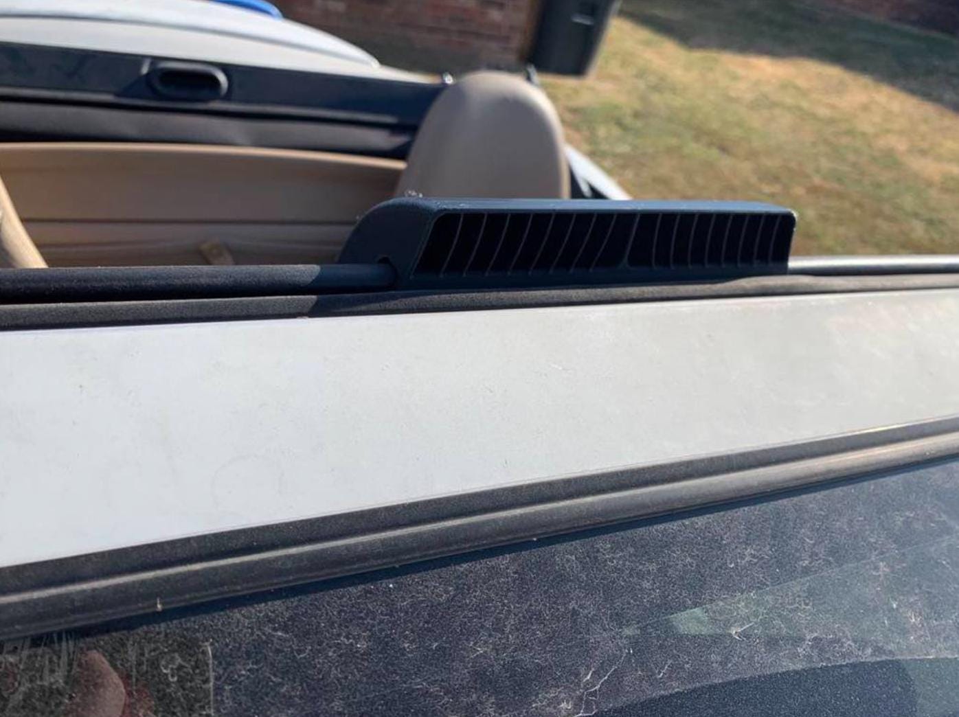 Airscoop for Mazda Miata NA/NB: Interior Cooling Black