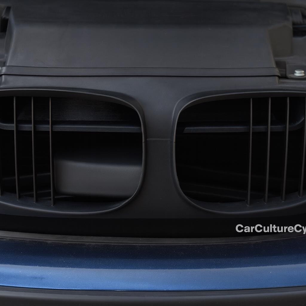 BMW E46 Airscoop – Performance Intake Duct Black