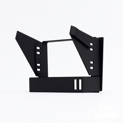Volvo 740 double din Stereo Frame -  Mount with Storage Pocket black