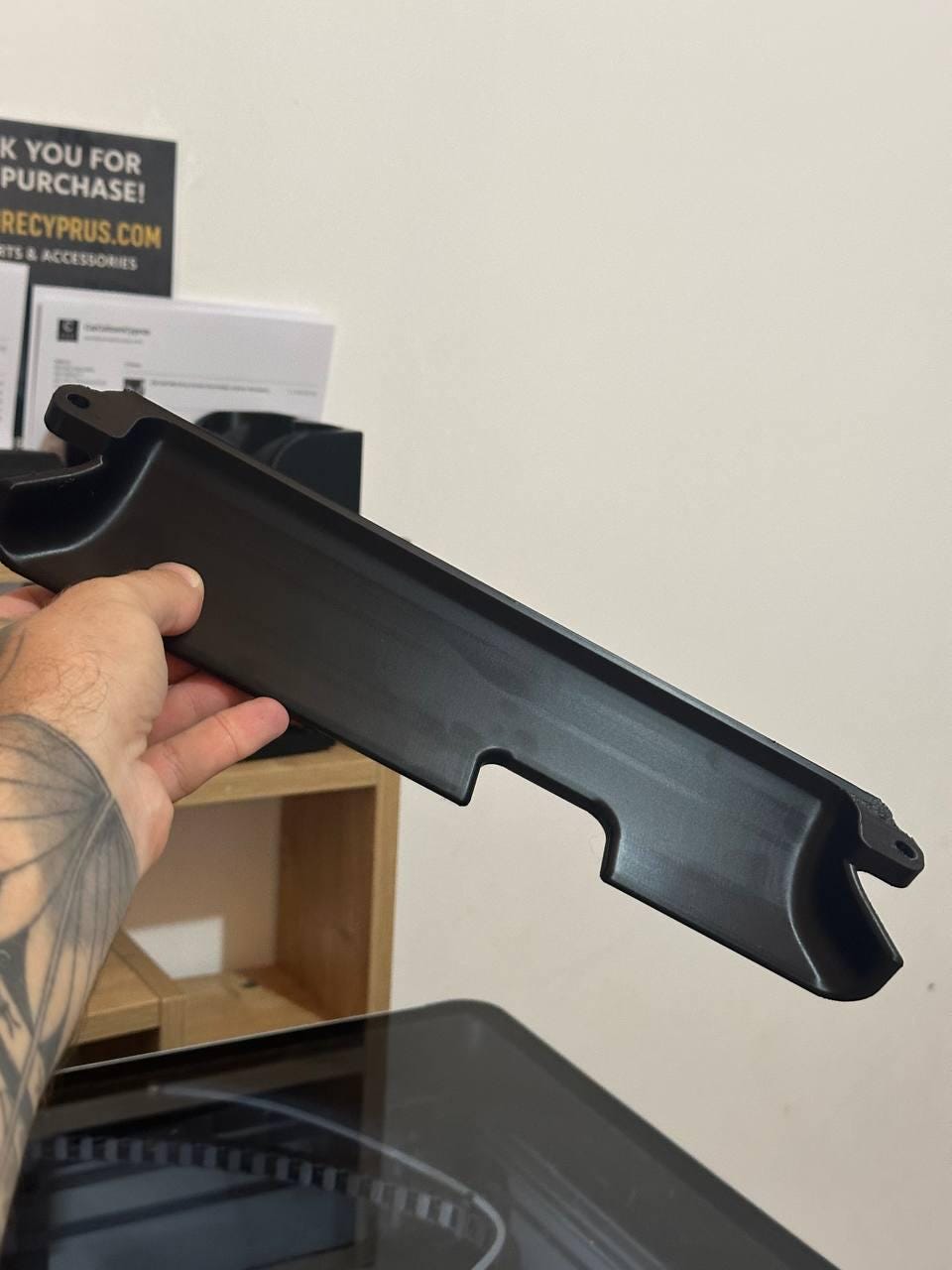 BMW E46 Airscoop – Performance Intake Duct Black