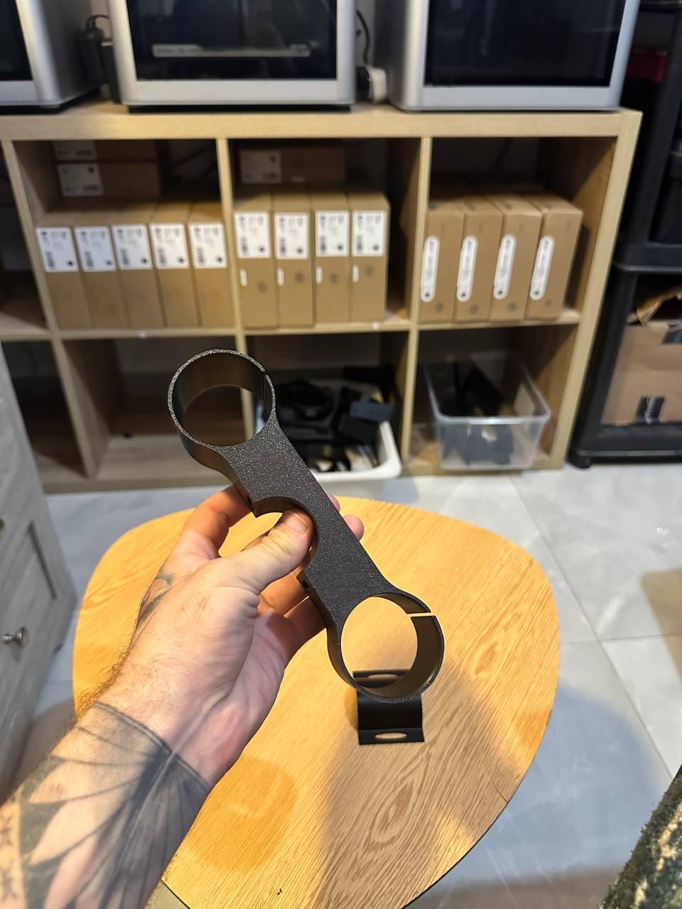 Vw beetle Gauge 52mm Bracket – Steering Column Mount black