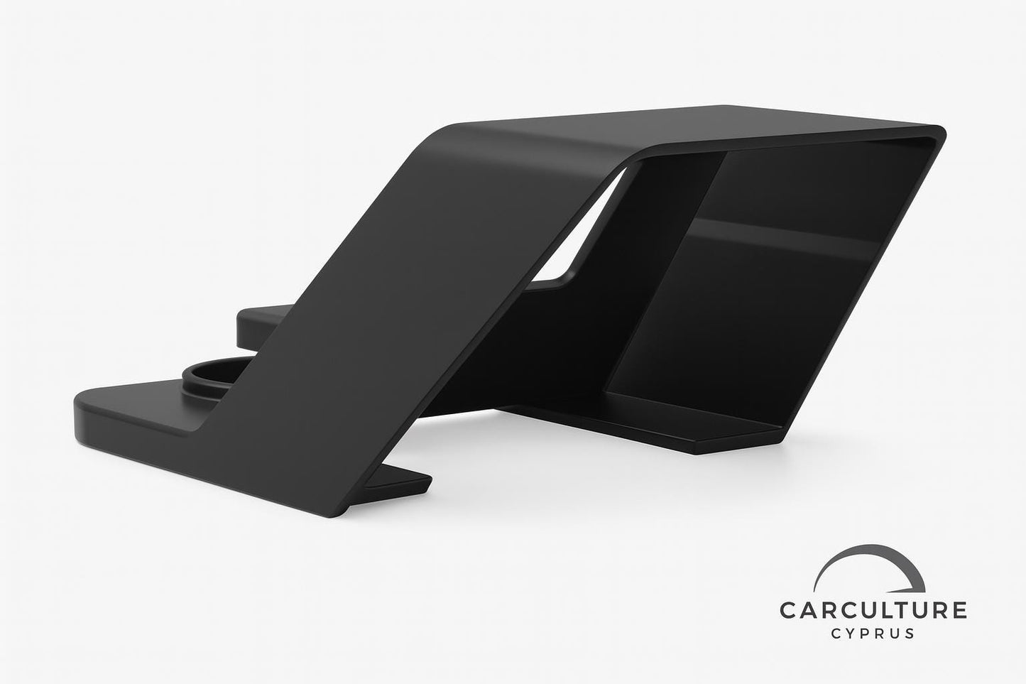 Miata NA/NB Fuel Latch Cover + Integrated Cup Holder (Upgraded Replacement)