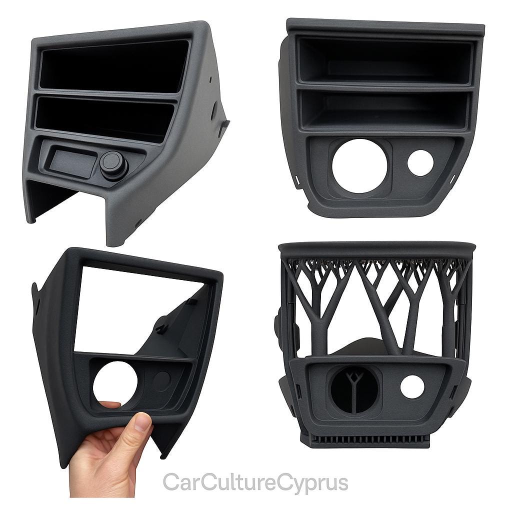 Honda Civic EG 92–95 Jdm Gathers Double DIN Panel – Black
