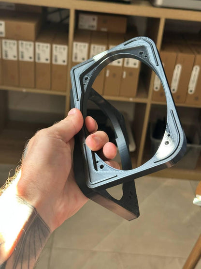 Porsche 944 Speaker Spacer | 6x4 Euro Mount, ASA Plastic (1983) black