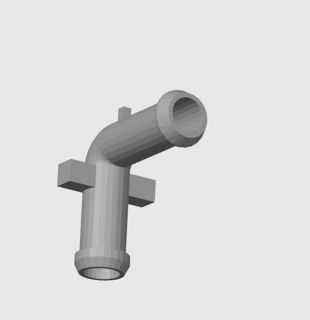 Vacuum Angle Connector for Mazda RX-8 — Rotary Engine Vacuum Line Adapter