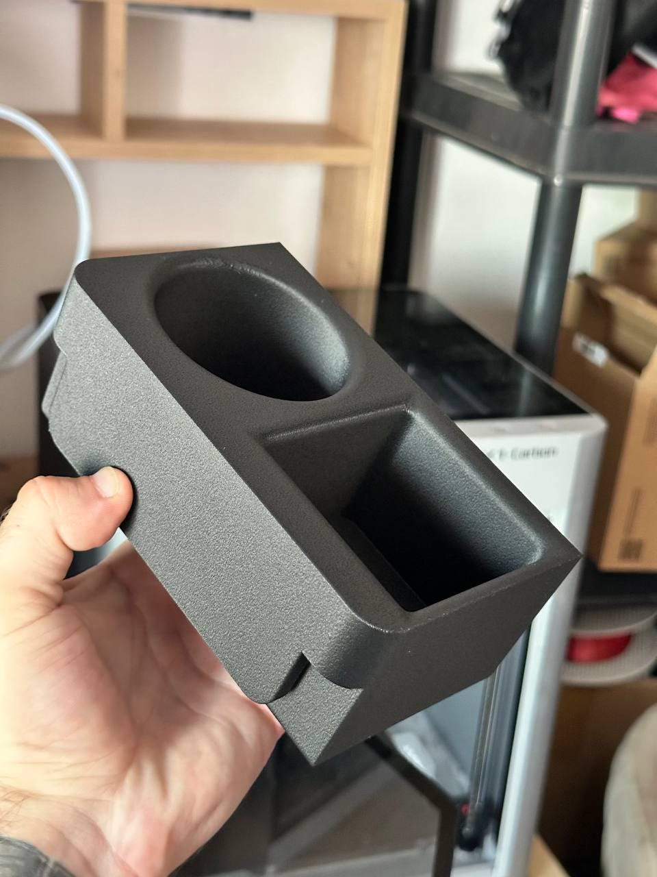 Nissan 350Z (2003-2009) Cup Holder Insert – Center Console Mod