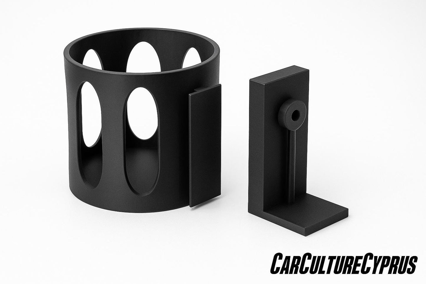 Mazda MX-5 NA Miata Cup Holder | Side Console Mount | black