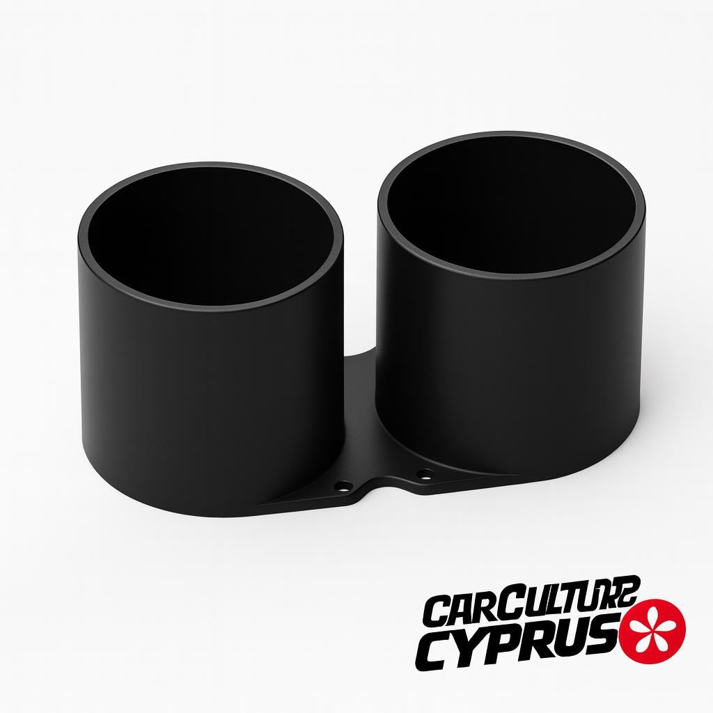 Polaris RZR Cup Holder | Between-Seat Mount | black