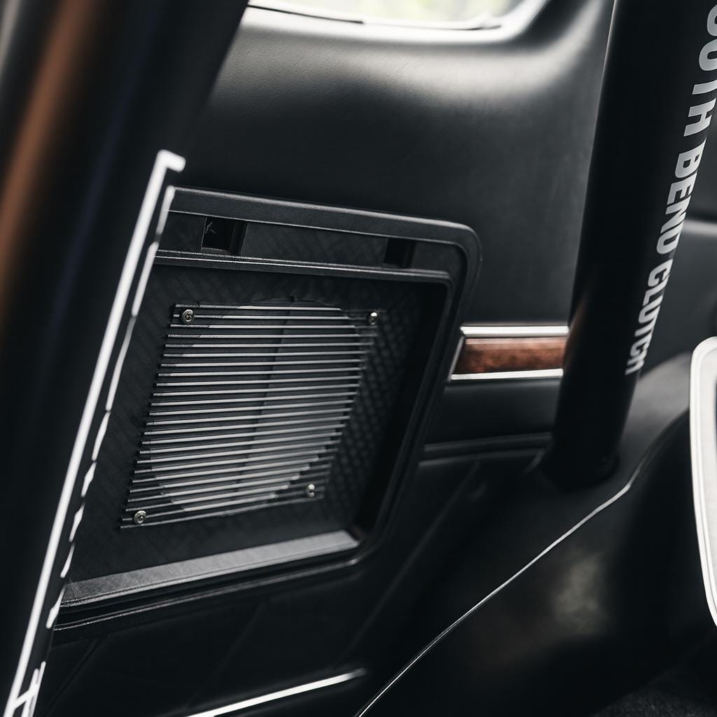 Toyota Celica RA29 Speaker Cubby: 6.5" Carbon Fiber Upgrade black