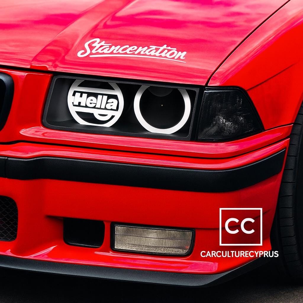 BMW E36 Cold Air Headlight Intake Black