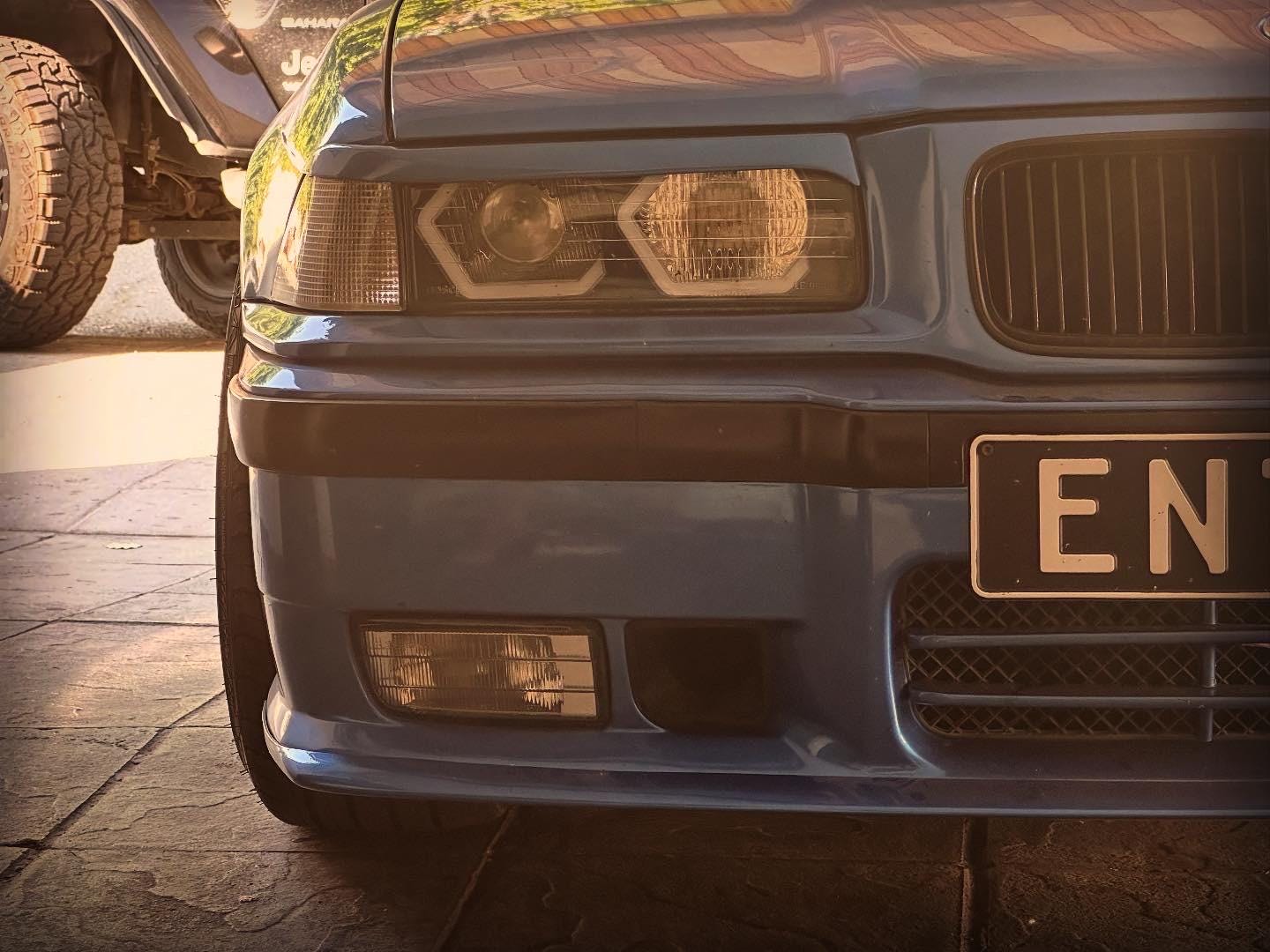 BMW E36 Air Duct Set M Bumper  (50mm/72mm)