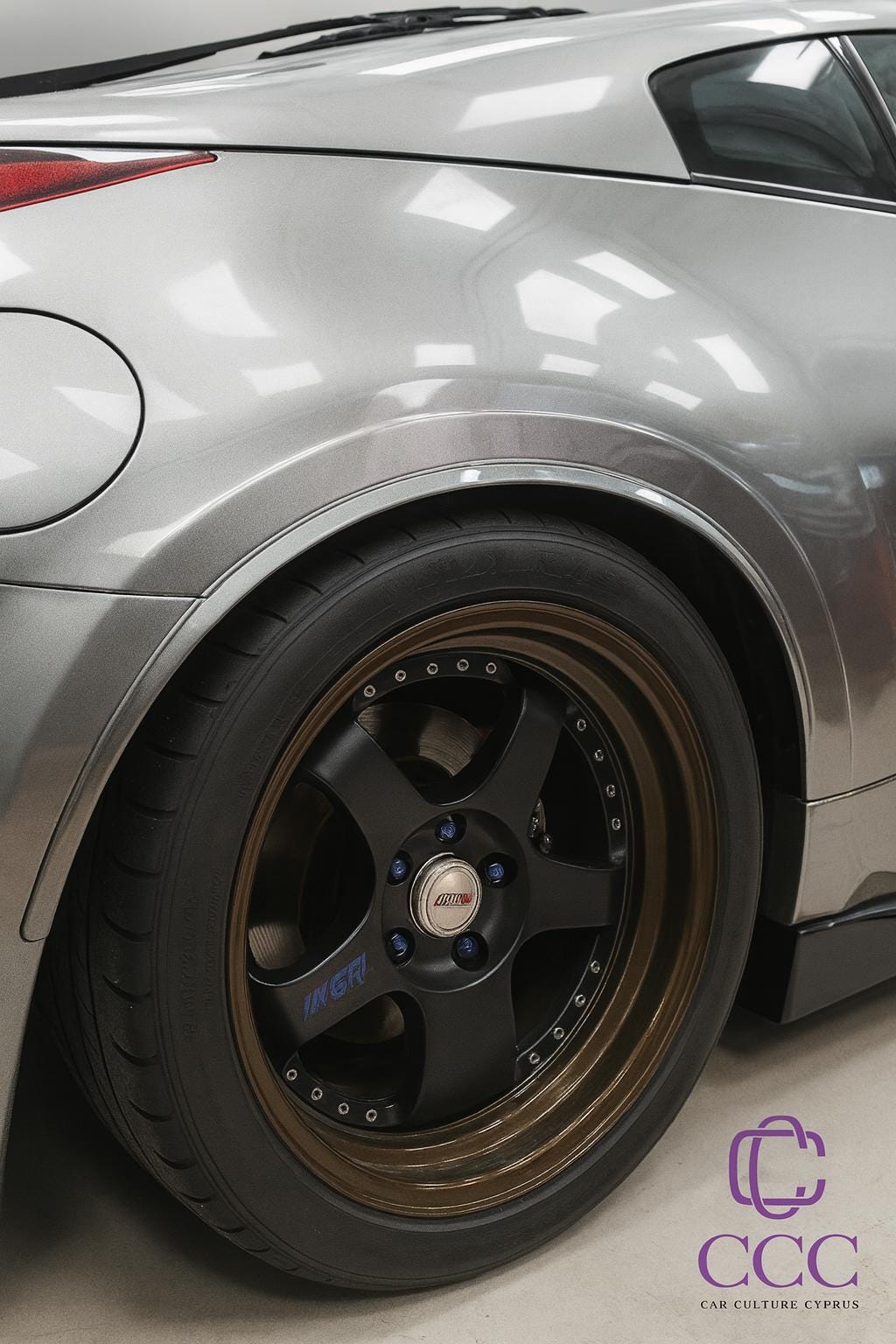 Nissan 350Z 380RS Style Fender Flares: ASA Plastic Extension Kit (8 Pieces)