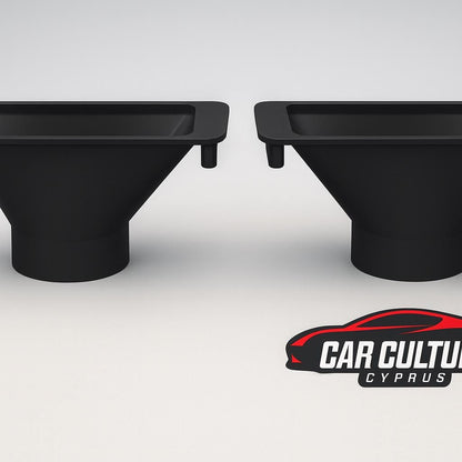 BMW E36 Fog Light Air Duct Set (Fits M & Non-M Bumper)