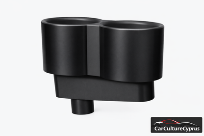Porsche 911 (991) Rear Cup Holder – Dual Drink Holder Complete Kit