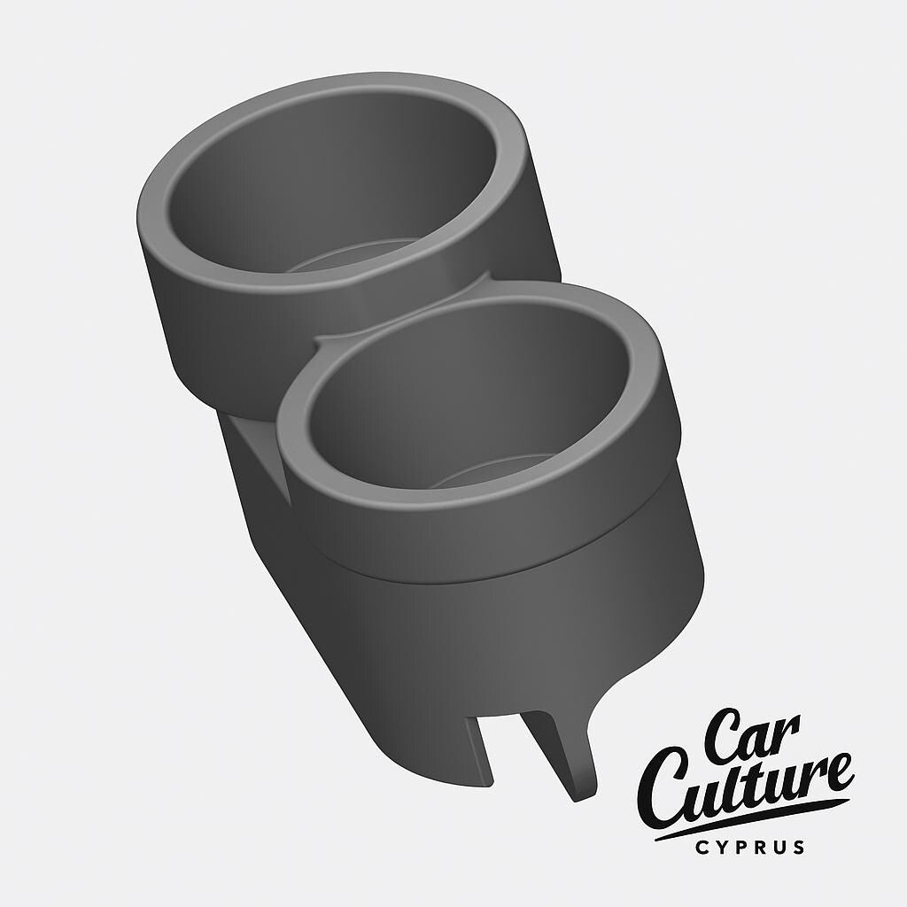 BMW E34 Cup Holder: 3D-Printed Center Console Insert