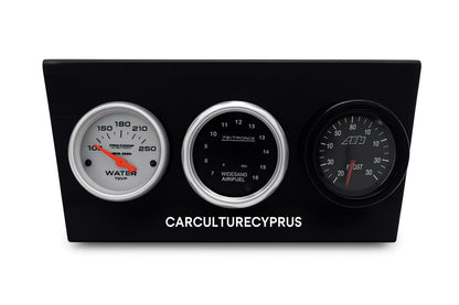 Toyota Celica RA24 RA29 Gauge Panel: Radio Delete Dash Trim (1976-77) black