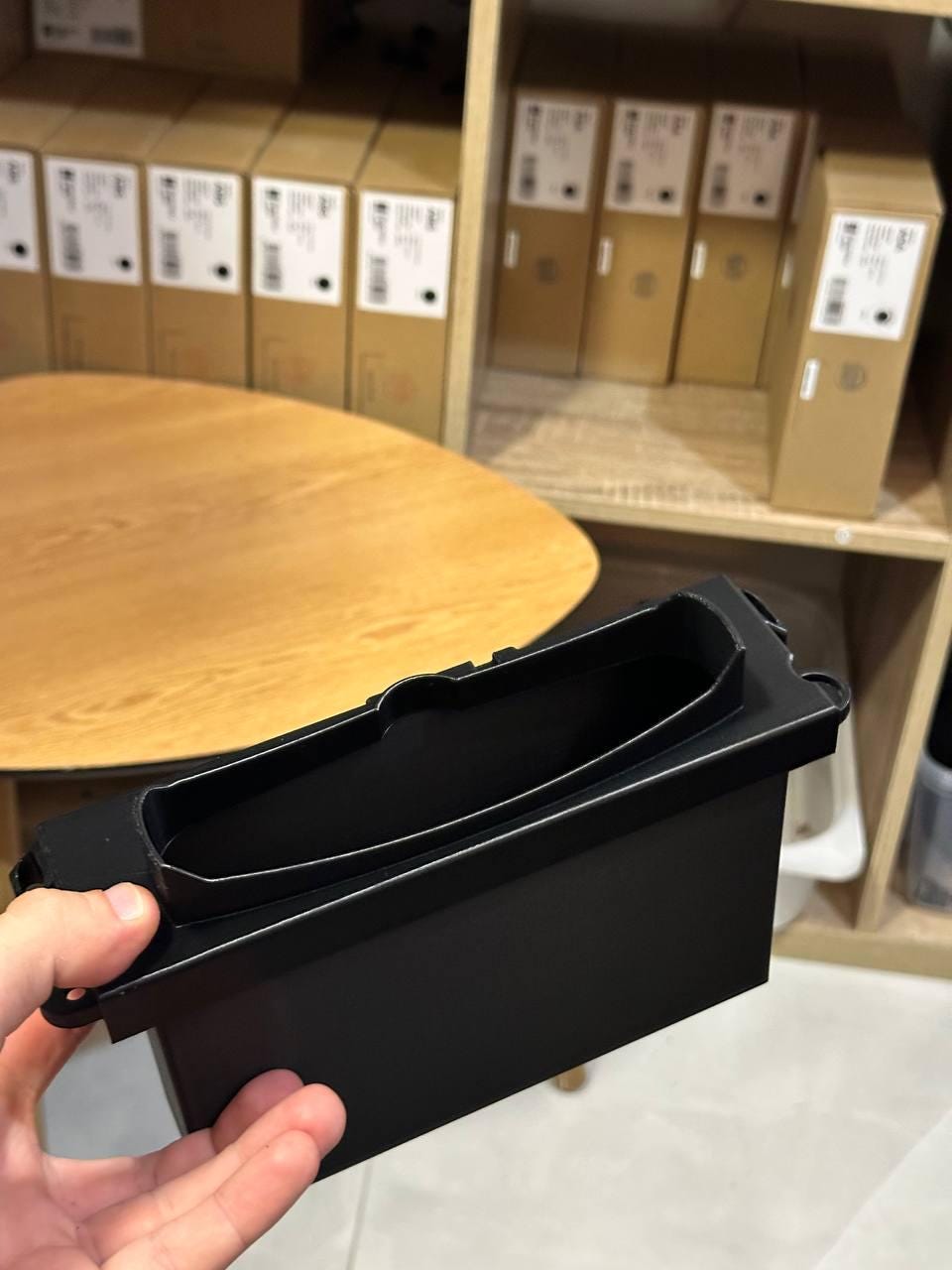 Mini Cooper R56 Stereo Storage Pocket – Fits Center Console After Head Unit Removal
