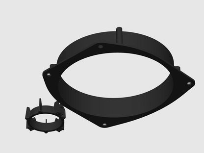 Mini Cooper R50/R53 Speaker and Tweeter Adapter – 6.5" & Tweeter Options