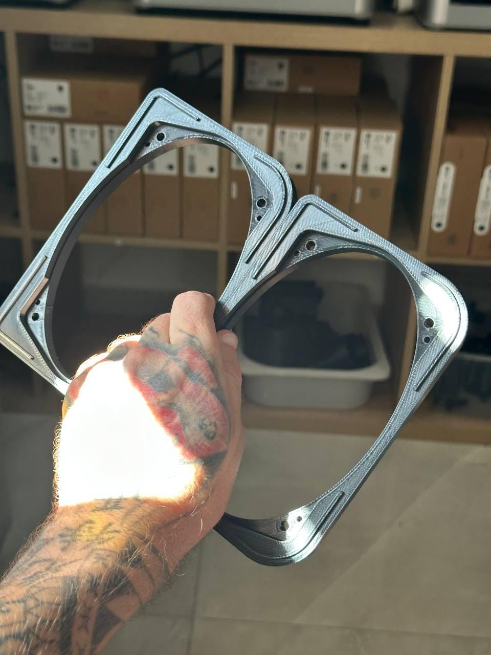 Porsche 944 Speaker Spacer | 6x4 Euro Mount, ASA Plastic (1983) black