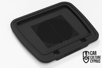 Toyota Celica RA29 Speaker Cubby: 6.5" Carbon Fiber Upgrade black